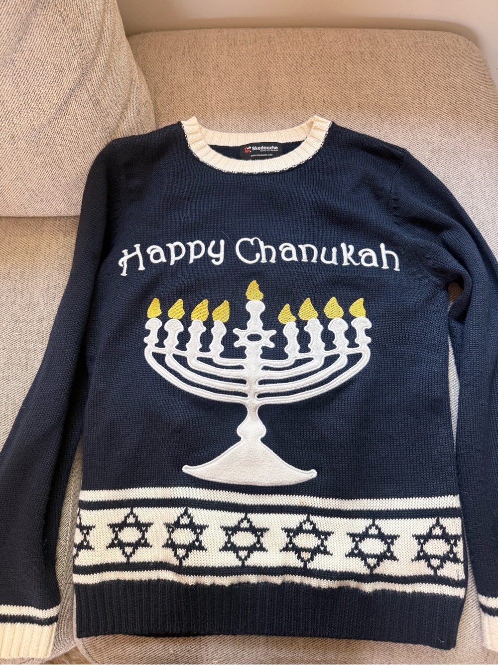 Men’s Chanukah Sweater